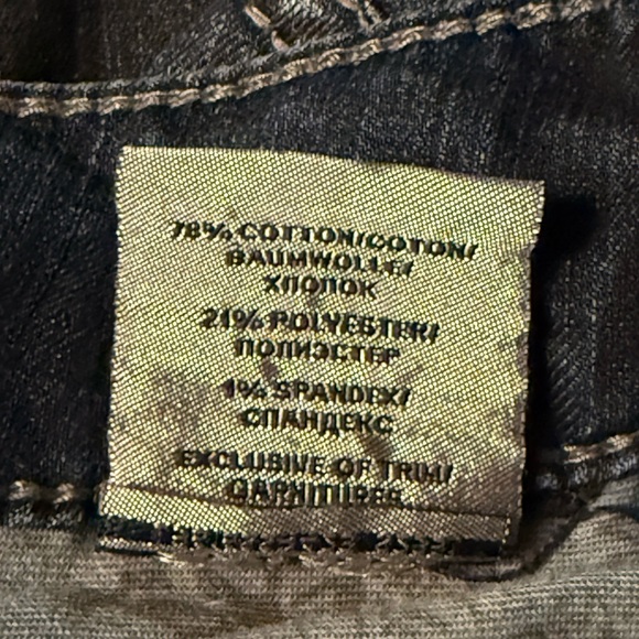 Silver Suki Baby Boot Jeans Dark Blue Size 29 - Picture 14 of 15